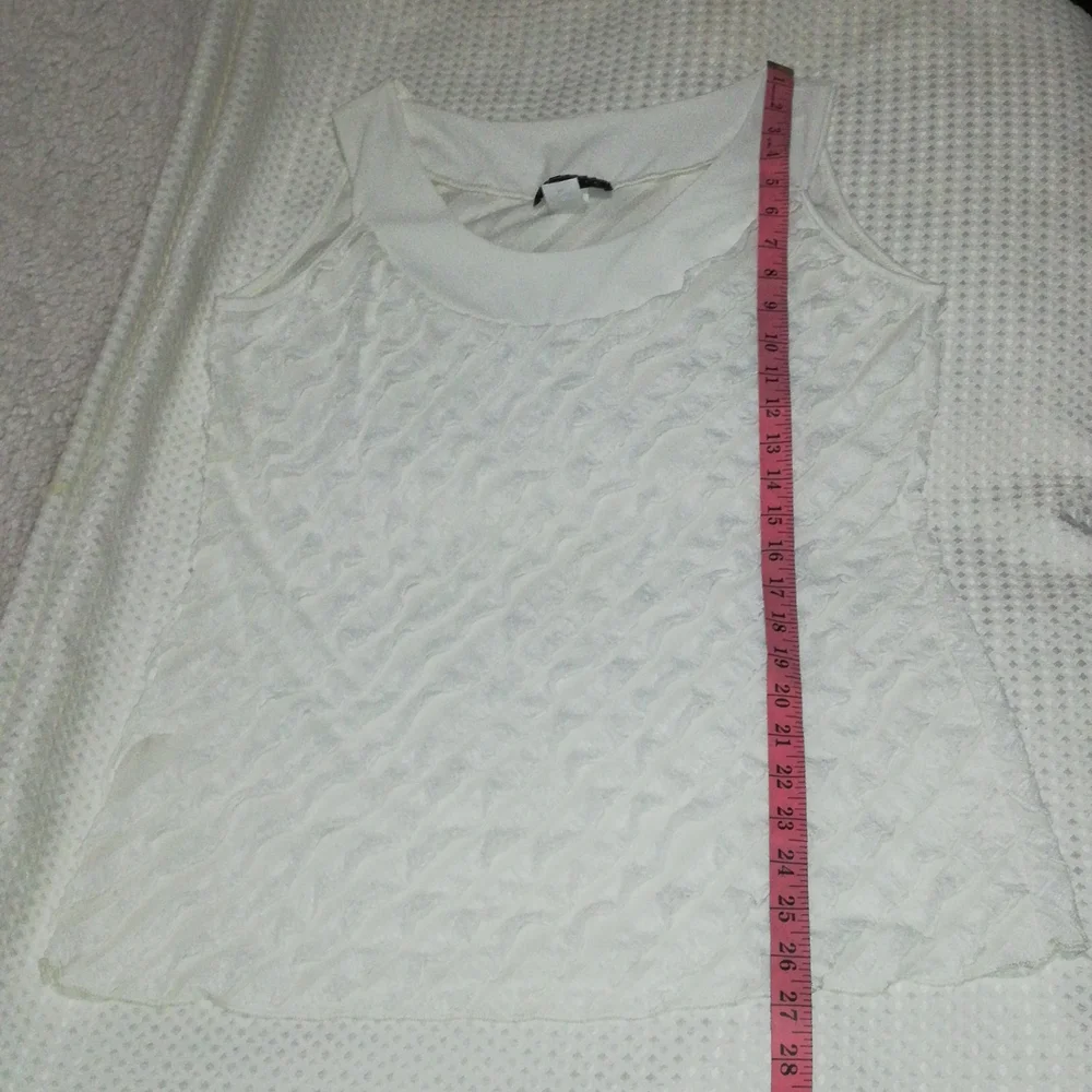 Janeric ruffles sleeveless tops size XL - Picture 9 of 14